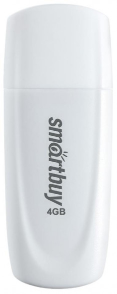 USB-флэш SMARTBUY (SB004GB2SCW) UFD 2.0 004GB Scout White белый