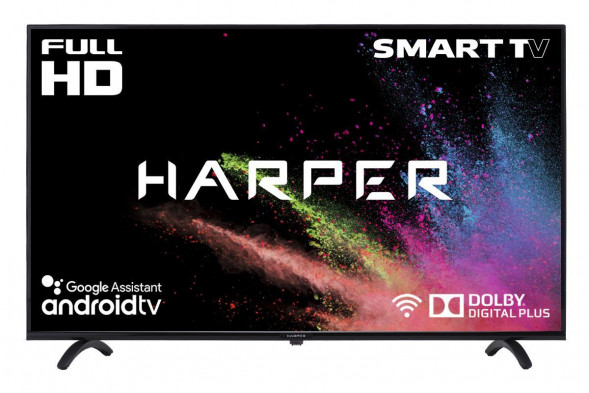 LED-телевизор HARPER 43F720TS-FHD-SMART БЕЗРАМОЧНЫЙ