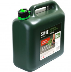 Канистра топливная STVOL SKP10S для ГСМ, пластиковая, 10л, с мерной шкалой