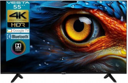 Телевизор VESTA V55MU8500 SMART TV темно-серый