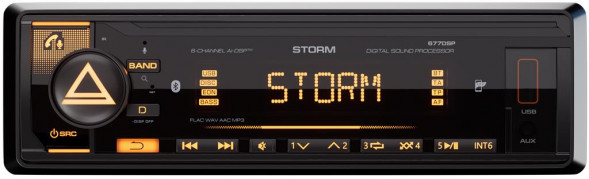 Автомагнитола AURA STORM-677DSP DSP-ресивер