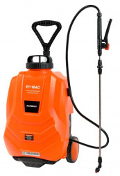 Опрыскиватель PATRIOT 755302532 PT-18AC Распылитель аккумуляторный (на тележке + ранцевые ремни)