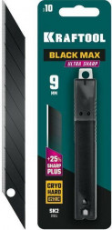 Лезвия KRAFTOOL 9 мм, 10 шт, сегментированные лезвия (09602-09-S10)