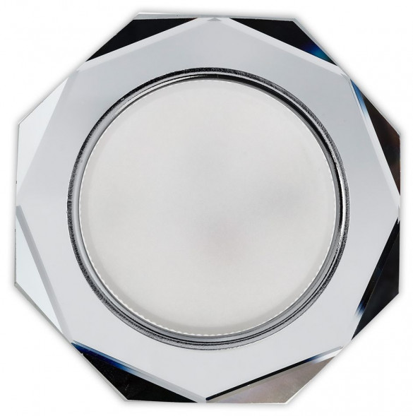 Светильник SMARTBUY (SBL-18SL-GX53) GX53 зеркальный/серебро
