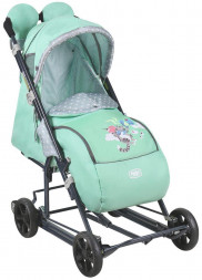 Коляска комбинированная NIKA НД8-3К/3 мятный