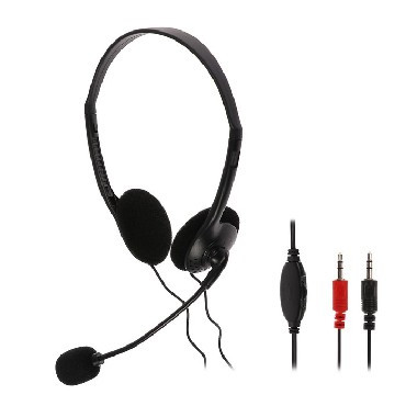 Наушники-гарнитура PERFEO (PF-CHAT-BLK) CHAT , черный