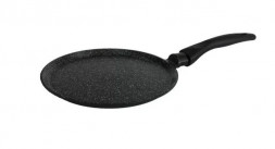 Сковорода VICTORIA D0224 АЛА 240 DIAMOND INDUCTION , черн. с бел.крапинками