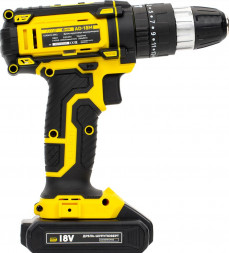 Дрель-шуруповёрт EDON AD-18М желтый/черный 27684