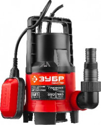 Насос ЗУБР НПГ-М1-550 Насос погружной дренажный для загрязненной воды