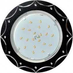 Светильник встраиваемый ECOLA FB5384ECB GX53 H4 DL5384 черный