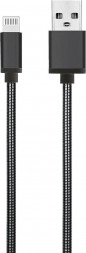 Кабель AKSBERRY (6900278680016) X160 Spring USB-A Lightning, графит