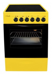 Плита электрическая ЛЫСЬВА ЭПС 411 МС (EF4011MK00) желтая (стеклокерамика)