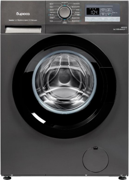 Стиральная машина БИРЮСА WM-ML612/10 DM темный металлик