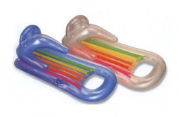 доски для плавания INTEX Матрас-кресло надувной с окном, 160x85см, 2 камеры, 2 цвета, рем комплект, 58802 359-270