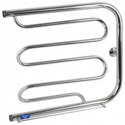 Полотенцесушитель САНАКС фл5060 Полотенцесушитель ФОКСТРОТ-ЛИАНА с ПОЛКОЙ 500х600мм труба-D32х2мм нержавейка