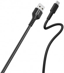 Кабель SMARTBUY (iK-3112-S33b) S33 Type C черный, 5 А, 1 м