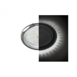 встраиваемый светильник ECOLA SC53LDEFB GX53 H4 LD5300 Хром