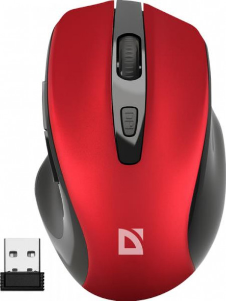 мышь DEFENDER (52052) Prime MB-053 красный