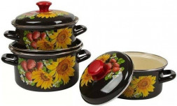 Набор посуды КМЗ Даша-1 эмал цил (3 предмета)