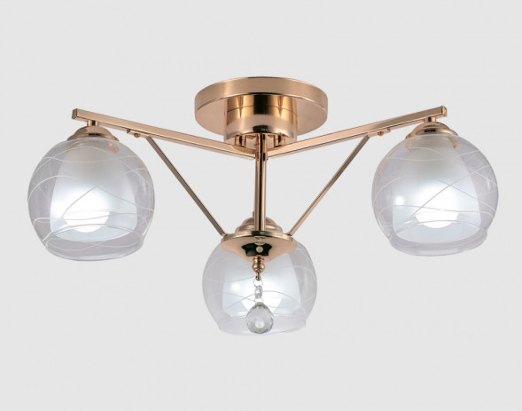 СВЕТИЛЬНИКИ ПОТОЛОЧНЫЕ, ЛЮСТРЫ RITTER 52523 3 Modern 177/3 3хE27