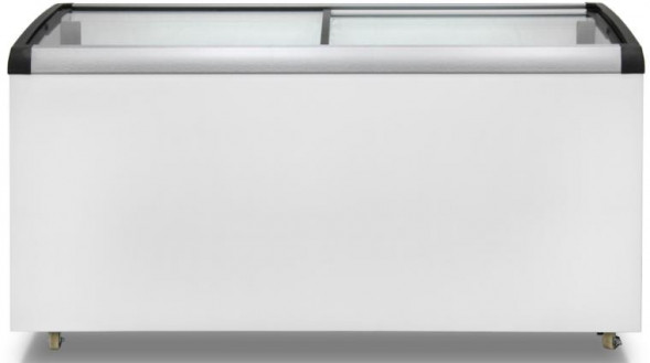 Холодильное торг.оборуд БИРЮСА CF59 (ларь с гнутым стеклом) 590л