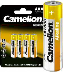 Элементы питания CAMELION (15121) LR03-BP4NR