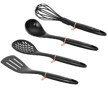Наборы куххонных принадлежностей BERLINGER HAUS BH-6208 Black Rose Collection Набор кухонных принадлежностей 4пр