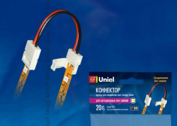 АКСЕССУАРЫ ДЛЯ СВЕТИЛЬНИКОВ UNIEL (06612) UNIEL UCX-SS2/B20-NNN WHITE 020 POLYBAG