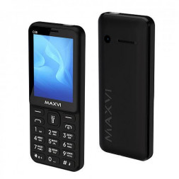 Телефон мобильный MAXVI C38 black