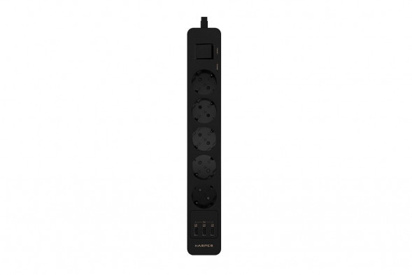 Сетевой фильтр HARPER UCH-550 BLACK