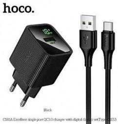 СЗУ HOCO (6942007664486) CS81Aa Black