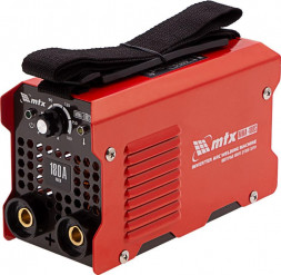 Сварочный аппарат MTX Инверторный аппарат дуговой сварки MMA-180S, 180 А, ПВ60%, диам.эл. 1,6-4,0 мм 94390