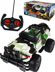 Игрушка NO NAME Машинка на р/у (26см) Джип (бат.4AA+2AA не в компл.,свет,в коробке) ( Арт. 2064239)