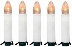 Электрогирлянды NEON-NIGHT (303-084) Гирлянда светодиодная Свечи LED 6 м теплый белый