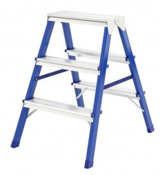 Лестница СИБРТЕХ Стремянка двусторонняя 3ст., стальная, Россия 97933