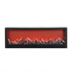 Декоративный светильник NEON-NIGHT (511-001) Светодиодный камин &quot;Хайтек&quot; с эф огня 60х10х20 см, бат 3хС или от USB