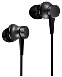 Наушники вкладыши проводные XIAOMI IN-EAR HEADPHONES BASIC (BLACK) (ZBW4354TY)