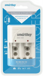 ЗУ д/аккумулятора SMARTBUY (SBHC-505) ЗУ для Ni-Mh/Ni-Cd аккумуляторов 505