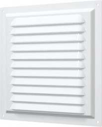 Решетка ERA 2020МЭ, Решетка вентиляционная вытяжная стальная с покрытием полимерной эмалью 200х200 (6)