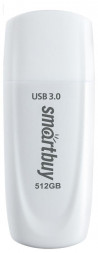 Флэш-напокитель SMARTBUY (SB512GB3SCW) UFD 3.0/3.1 512GB Scout White