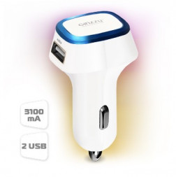 Автомобильное ЗУ GINZZU GA-4415UW