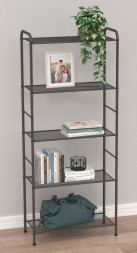 Стеллаж ЗМИ Стеллаж "Валенсия 25" (VALENCIA 25 Shelf rack) СТВ25 Графит