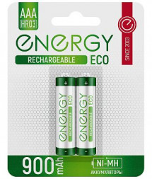 Аккумулятор ENERGY Eco NIMH-900-HR03/2B (АAА) 104987