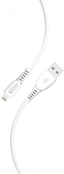 Кабель SMARTBUY (iK-512-S40w) S40 Lightning белый, 2.4 А, 1 м,