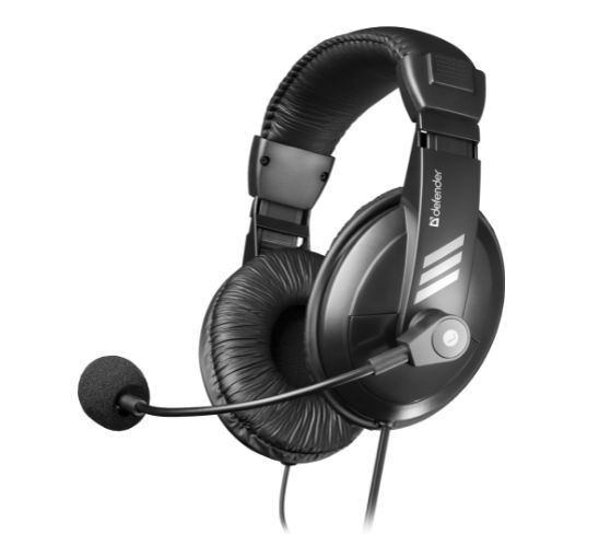 Наушники-гарнитура DEFENDER (63750) GRYPHON 750 черный