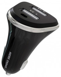 АЗУ MORE CHOICE (4627151191355) AC22 2USB 2.4A черный