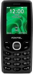 Телефон мобильный FONTEL FP250 черно-зеленый FONTEL FP250 черно-зеленый