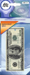 Ароматизатор AZARD (USD-104) ароматизатор 100$, океанский бриз (5)