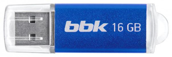 USB флеш накопитель BBK 016G-RCT синий, 16Гб, USB2.0, ROCKET серия