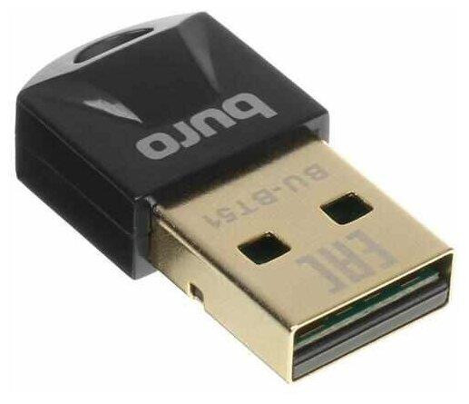 BURO Адаптер USB BU-BT51 BT5.1+EDR class 1.5 20м черный